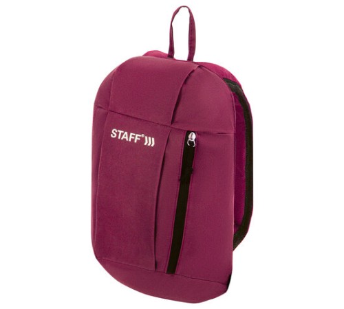 Рюкзак STAFF AIR компактный, бордовый, 40х23х16 см, 270290