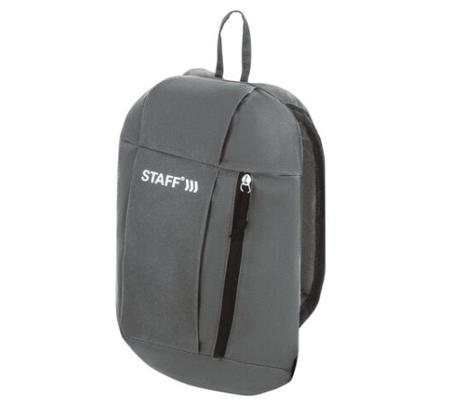 Рюкзак STAFF AIR компактный, серый, 40х23х16 см, 270292