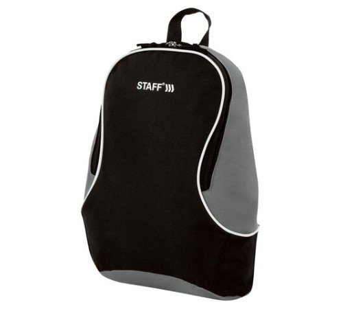 Рюкзак STAFF FLASH универсальный, черно-серый, 40х30х16 см, 270294