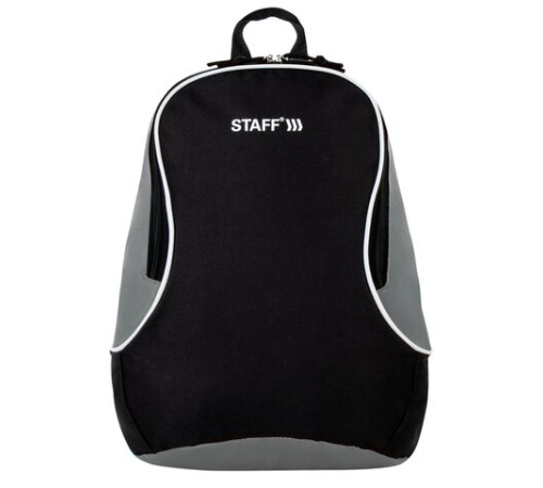 Рюкзак STAFF FLASH универсальный, черно-серый, 40х30х16 см, 270294