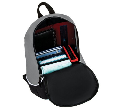 Рюкзак STAFF FLASH универсальный, черно-серый, 40х30х16 см, 270294