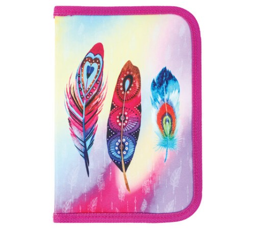 Пенал BRAUBERG, 1 отделение, полиэстер, 21х14 см, 