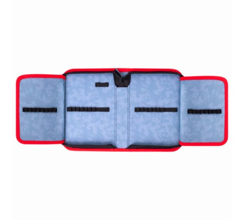 Пенал BRAUBERG, 1 отделение, 2 откидные планки, полиэстер, 21х14 см, 