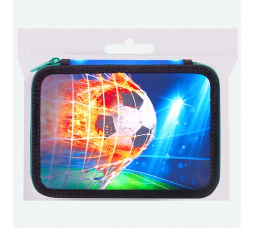 Пенал BRAUBERG, 2 отделения, полиэстер, 21х14 см, 