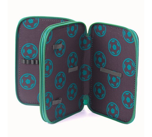 Пенал BRAUBERG, 2 отделения, полиэстер, 21х14 см, 