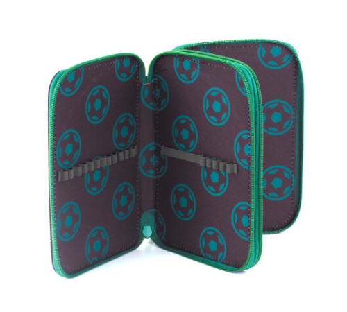 Пенал BRAUBERG, 2 отделения, полиэстер, 21х14 см, 