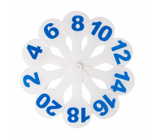 Веер-касса (цифры от 1 до 20) ЮНЛАНДИЯ, 270431