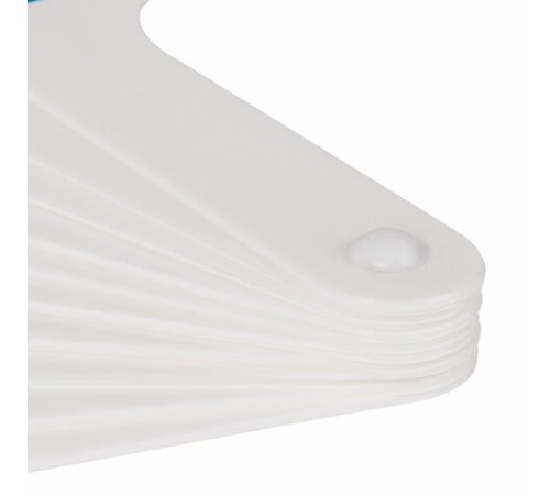 Веер-касса (гласные, согласные и цифры) ЮНЛАНДИЯ, НАБОР 3 шт., европодвес, 270432