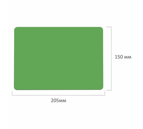 Доска для лепки компактная с 2 стеками А5, 205х150 мм, зеленая, ПИФАГОР, 270559