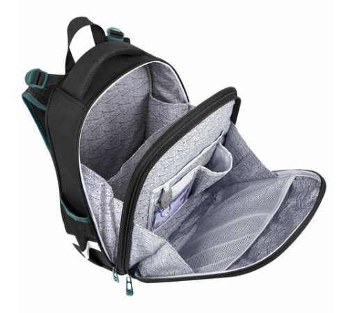 Ранец BRAUBERG PREMIUM, 2 отделения, с брелком, 