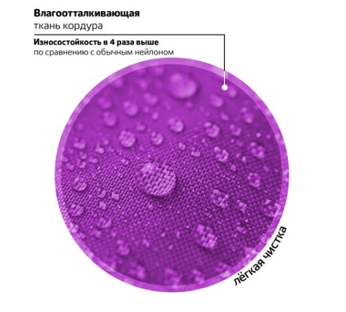 Ранец BRAUBERG QUADRO, 3 отделения, с брелком, 