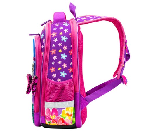 Ранец BRAUBERG QUADRO, 3 отделения, с брелком, 