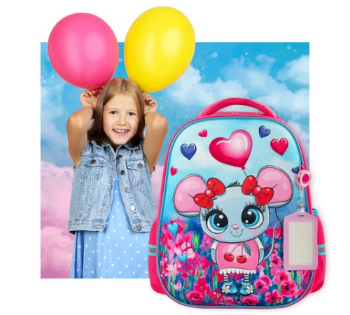 Ранец ЮНЛАНДИЯ LIGHT, 2 отделения, 