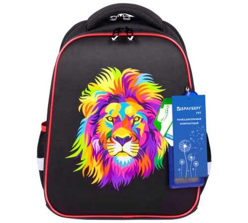 Ранец BRAUBERG FIT, 2 отделения, 