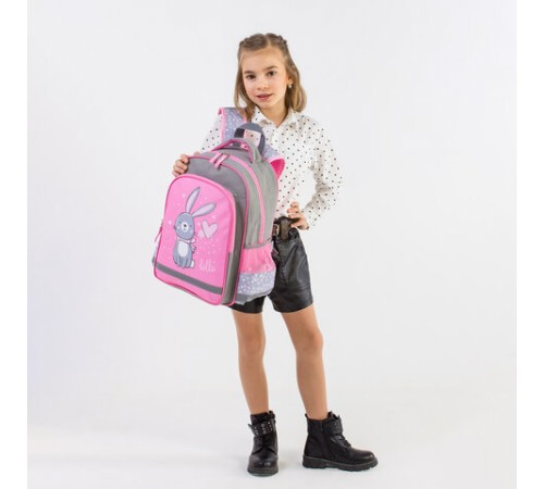 Рюкзак ПИФАГОР SCHOOL, 1 отделение, 3 кармана, 