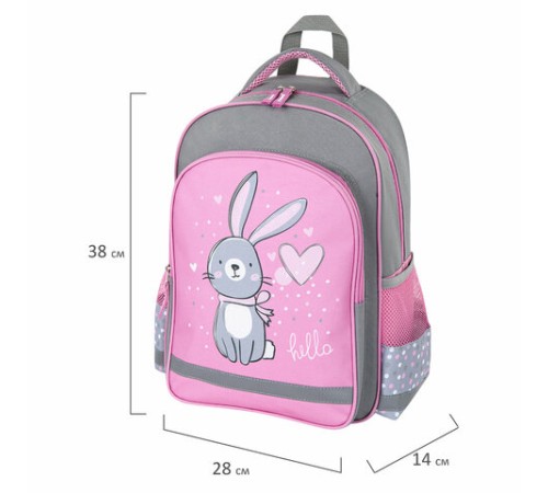 Рюкзак ПИФАГОР SCHOOL, 1 отделение, 3 кармана, 