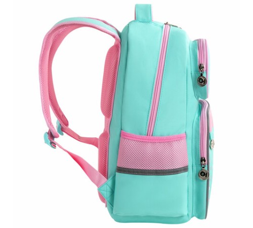 Рюкзак ЮНЛАНДИЯ COMPLETE с пеналом в комплекте, эрго-спинка, 