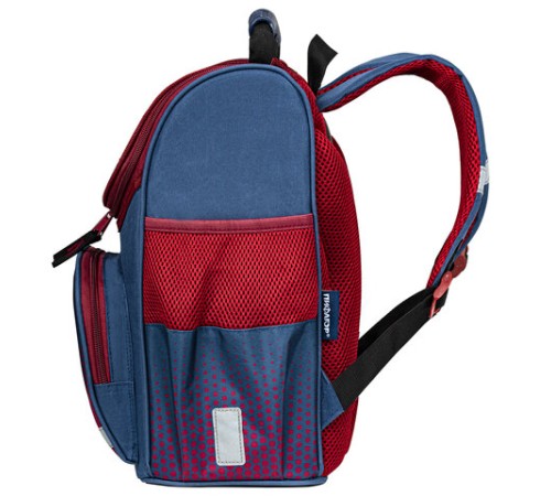 Ранец ПИФАГОР BASIC, 1 отделение, 3 кармана, эргономичная спинка, 