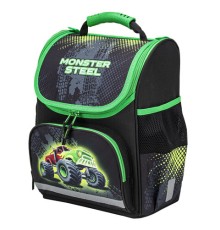 Ранец ПИФАГОР BASIC, 1 отделение, 3 кармана, эргономичная спинка, 