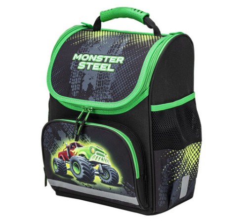 Ранец ПИФАГОР BASIC, 1 отделение, 3 кармана, эргономичная спинка, 