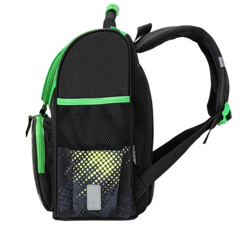 Ранец ПИФАГОР BASIC, 1 отделение, 3 кармана, эргономичная спинка, 