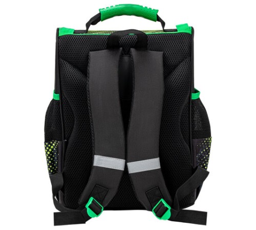 Ранец ПИФАГОР BASIC, 1 отделение, 3 кармана, эргономичная спинка, 