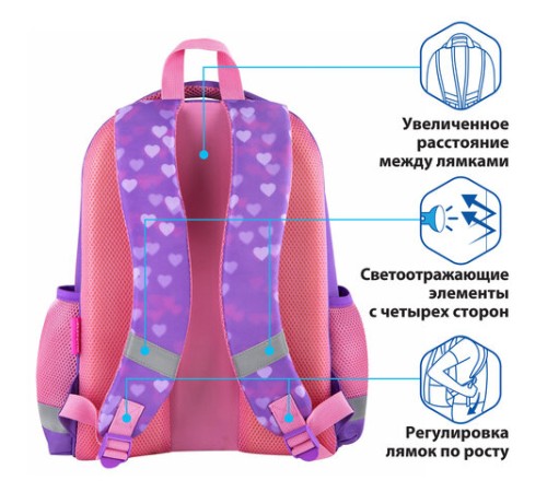 Ранец ПИФАГОР EVA BASIC, 1 отделение, 