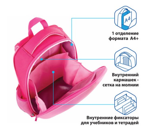 Ранец ПИФАГОР EVA BASIC, 1 отделение, 