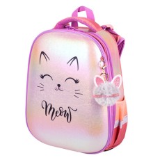 Ранец BRAUBERG SHINY, 2 отделения, с брелком, 