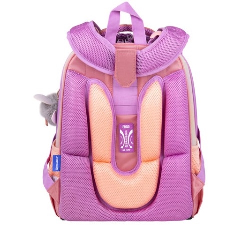 Ранец BRAUBERG SHINY, 2 отделения, с брелком, 