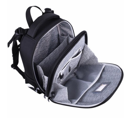 Ранец BRAUBERG SHINY, 2 отделения, с брелком, 