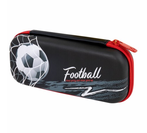 Пенал BRAUBERG, 1 отделение, 1 откидная планка, EVA 3D, 22х10х5 см, 