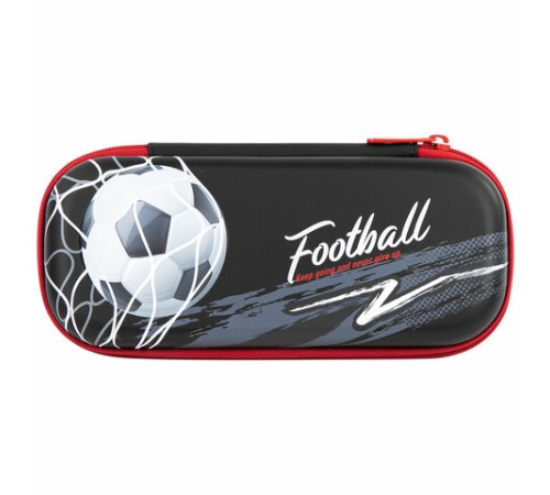 Пенал BRAUBERG, 1 отделение, 1 откидная планка, EVA 3D, 22х10х5 см, 