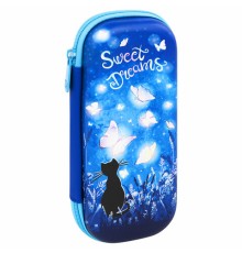 Пенал BRAUBERG, 1 отделение, 1 откидная планка, EVA, 22х10х5 см, 