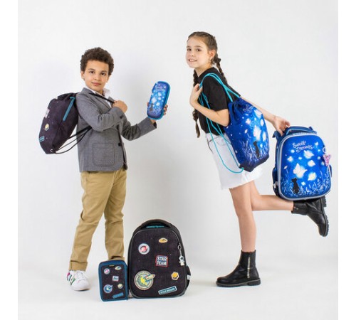 Пенал BRAUBERG, 1 отделение, 1 откидная планка, EVA, 22х10х5 см, 