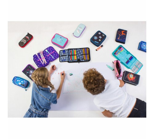 Пенал BRAUBERG, 1 отделение, 1 откидная планка, EVA, 22х10х5 см, 