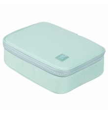 Пенал-косметичка BRAUBERG БОЛЬШОЙ, 1 отделение, 1 откидная планка, ткань, 21x15x6 см, 