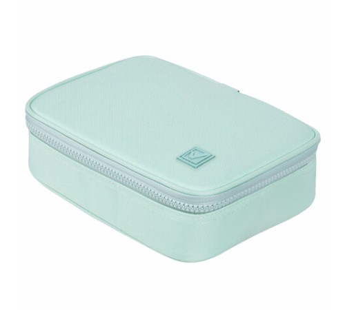 Пенал-косметичка BRAUBERG БОЛЬШОЙ, 1 отделение, 1 откидная планка, ткань, 21x15x6 см, 