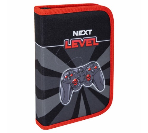 Пенал BRAUBERG, 1 отделение, 1 откидная планка, полиэстер, 21х14 см, 