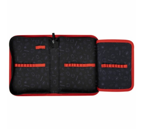 Пенал BRAUBERG, 1 отделение, 1 откидная планка, полиэстер, 21х14 см, 