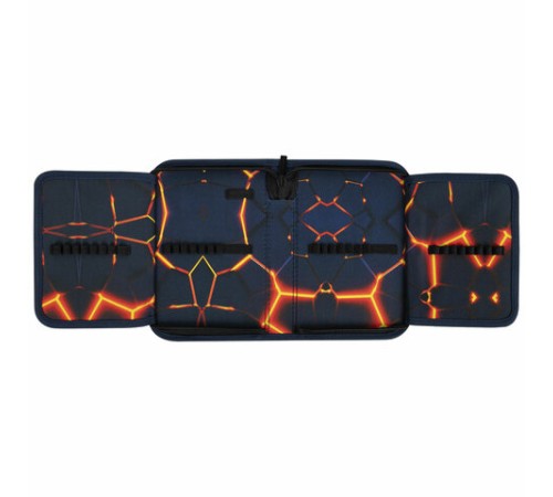 Пенал BRAUBERG, 1 отделение, 2 откидные планки, полиэстер, 21х14 см, 