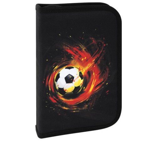 Пенал BRAUBERG с наполнением, 1 отделение, 1 откидная планка, 24 предмета, 21х14 см, 