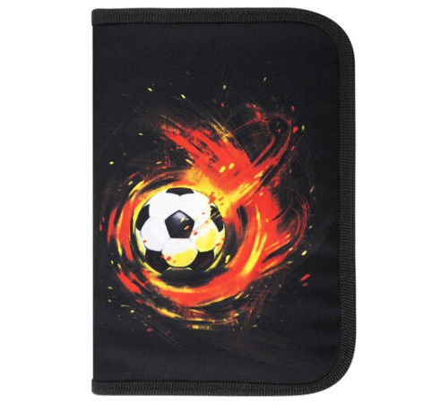 Пенал BRAUBERG с наполнением, 1 отделение, 1 откидная планка, 24 предмета, 21х14 см, 