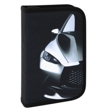 Пенал BRAUBERG с наполнением, 1 отделение, 1 откидная планка, 24 предмета, 21х14 см, 