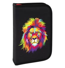 Пенал BRAUBERG с наполнением, 1 отделение, 1 откидная планка, 24 предмета, 21х14 см, 