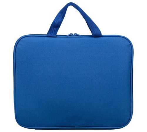 Папка на молнии с ручками STAFF EVERYDAY, А4, полиэстер, синяя, 270731