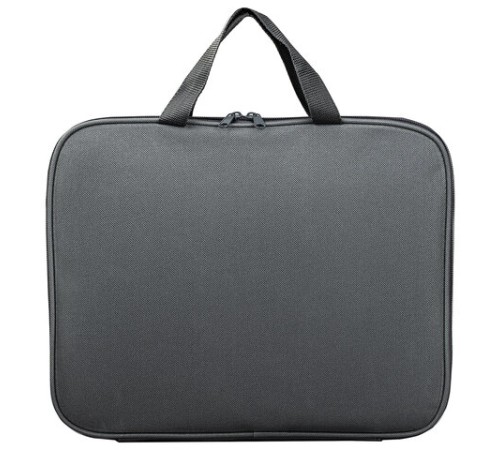 Папка на молнии с ручками STAFF EVERYDAY, А4, полиэстер, серая, 270732