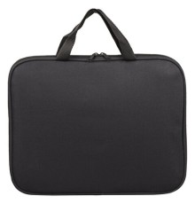 Папка на молнии с ручками STAFF EVERYDAY, А4, полиэстер, черная, 270733