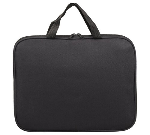 Папка на молнии с ручками STAFF EVERYDAY, А4, полиэстер, черная, 270733