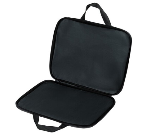 Папка на молнии с ручками STAFF EVERYDAY, А4, полиэстер, черная, 270733